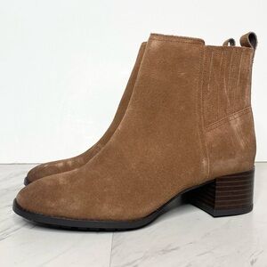Sam Edelman Kaiti Brown Suede Heeled Bootie 5 1/2 M